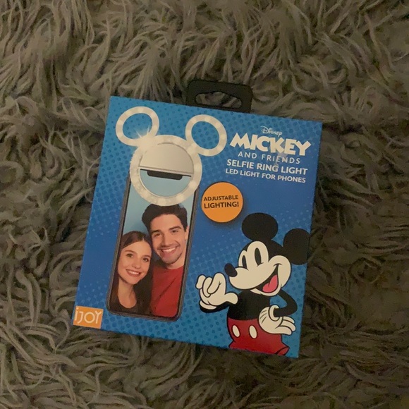 Disney iJoy Mickey Mouse Clip On Selfie Ring Light for Phone